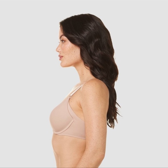 Warner’s Simply Perfect Underwire Underarm Smoothing Demi T shirt bra 38C - Picture 2 of 8